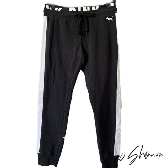 PINK Victoria's Secret Pants - Last Call-Victoria's Secret PINK Striped Joggers